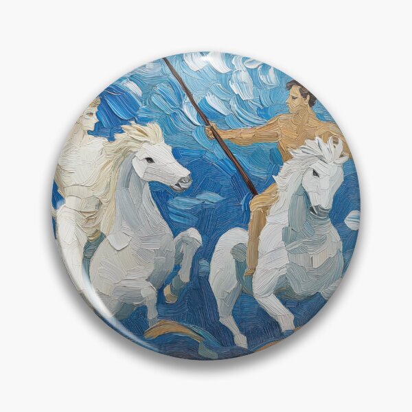 Item preview, Castor and Pollux | Post-impressionist painting style designed and sold by ComicsFactory.