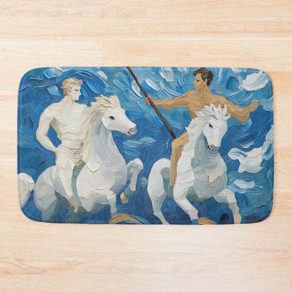 Item preview, Castor and Pollux | Post-impressionist painting style designed and sold by ComicsFactory.