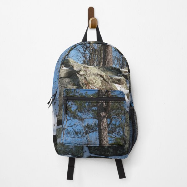 Item preview, Photograph of Snowy Rocks and Boulders designed and sold by Mixolydian89.