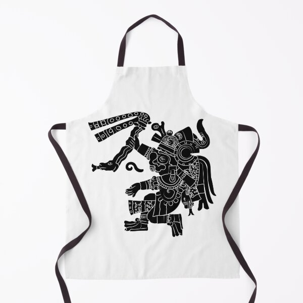 Item preview, Aztec mural art | Tlaloc, god of rain and fertility | Pre-Hispanic design designed and sold by escarabajdesign.