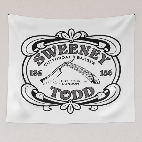 Item preview, Sweeney Todd Cutthroat Barber designed and sold by Candywrap Studio.