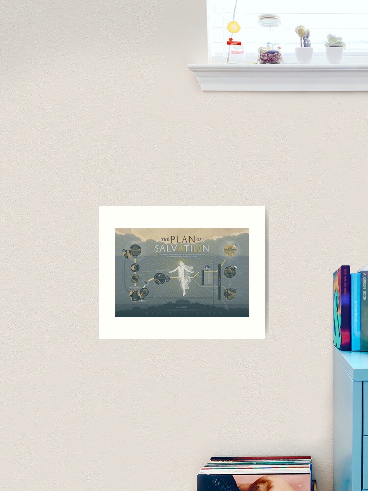 Thumbnail 1 of 3, Art Print, The Plan of Salvation designed and sold by FreelyBound.