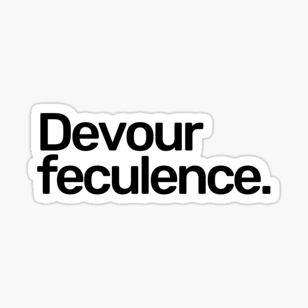 Artikel-Vorschau von Feculence verschlingen, designt und verkauft von hashnan21.