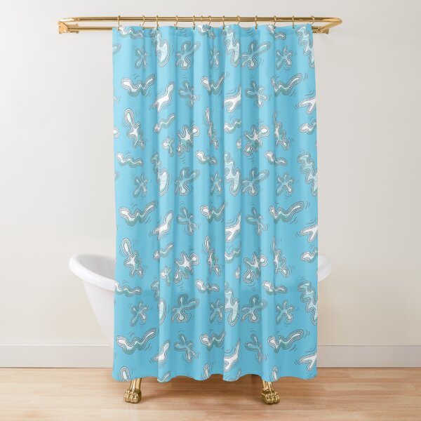 Item preview,  Light Blue Water Splash Pattern designed and sold by Dorinam.