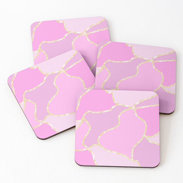 Item preview, Pink and gold mosaic cuz why not designed and sold by Pixel to Paper.