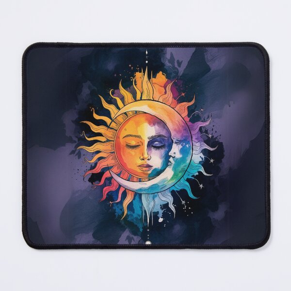 Item preview, Sun and moon sleeping. A tender embrace in the night. designed and sold by FusiTink.