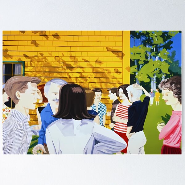Item preview, Alex Katz Lawn Party 1965 designed and sold by irynaartbyim.