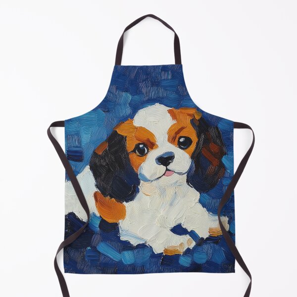 Item preview, Cavalier King Charles Spaniel | Post-impressionist painting style designed and sold by ComicsFactory.