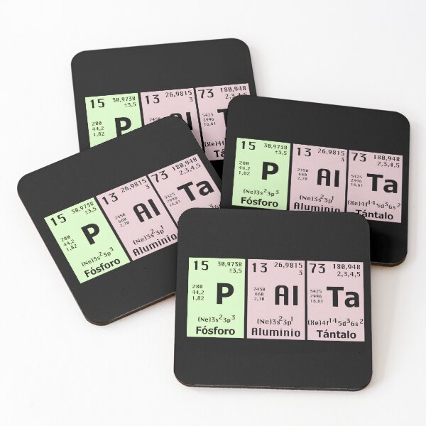 Item preview,  chemical avocado phosphorus aluminum tantalum avocado palta  periodic table designed and sold by ZerpaGiovanna.