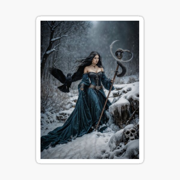 Item preview, Morana Slavic goddess designed and sold by AliceWhiteDF.
