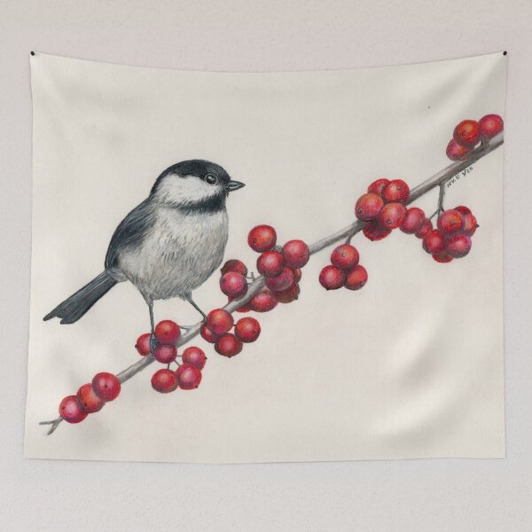 Item preview, Black-Capped Chickadee designed and sold by Art by Nancy Dennehy.