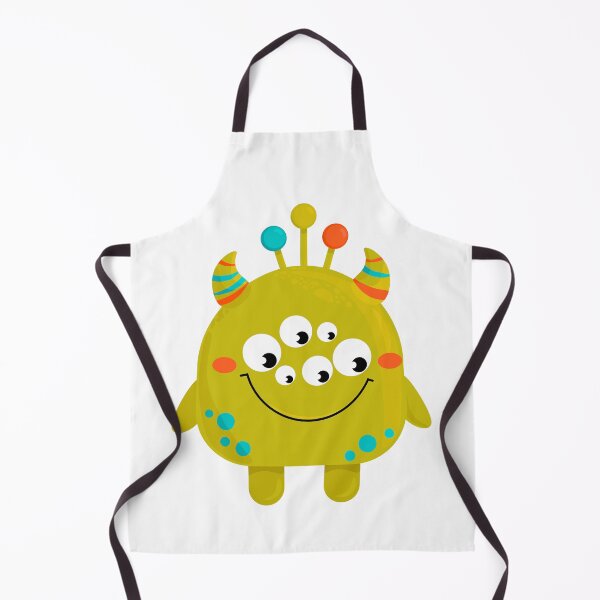 Item preview, Cartoon Illustration of a Funny Olive-Green Multi-Eyed Monster – Vector File designed and sold by viktoriaart0303.
