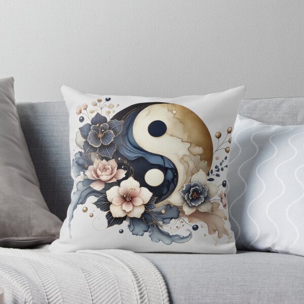 Item preview, Floral Ying Yang Art Design designed and sold by asudesign.