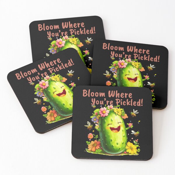 Item preview, Bloom Where You’re Pickled! designed and sold by Ela-graphicwiz.