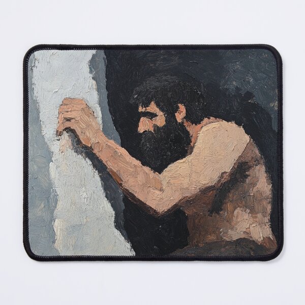 Item preview, Caveman | Post-impressionist painting style designed and sold by ComicsFactory.