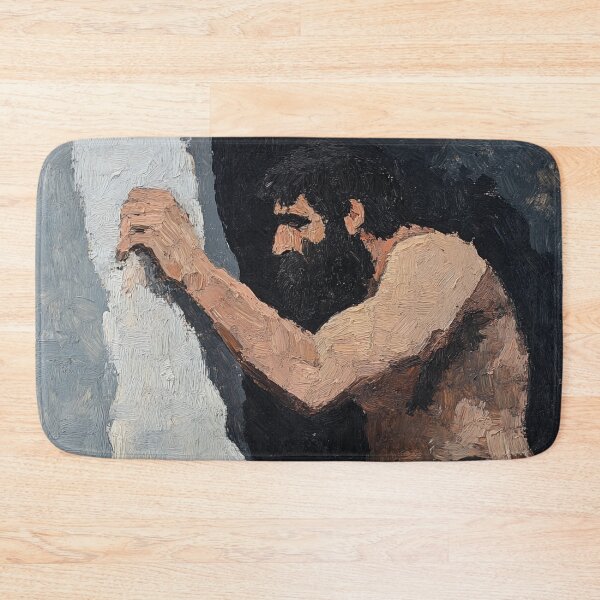 Item preview, Caveman | Post-impressionist painting style designed and sold by ComicsFactory.