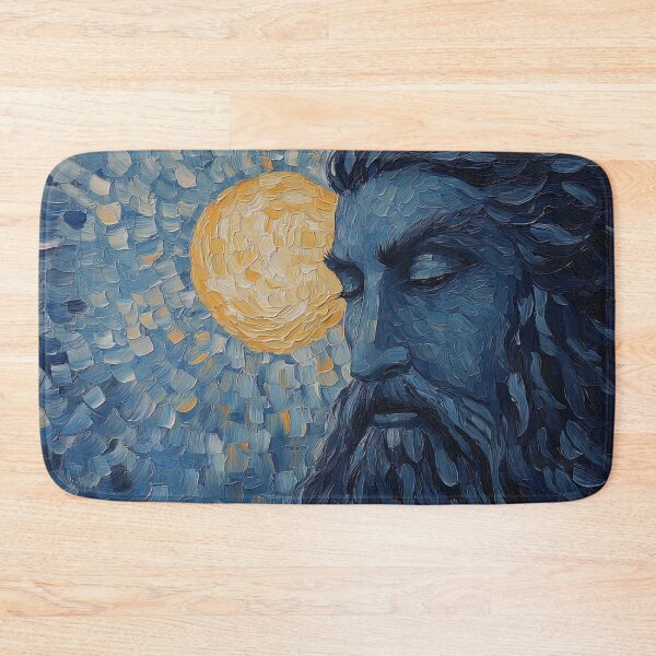 Item preview, Celestial god | Post-impressionist painting style designed and sold by ComicsFactory.