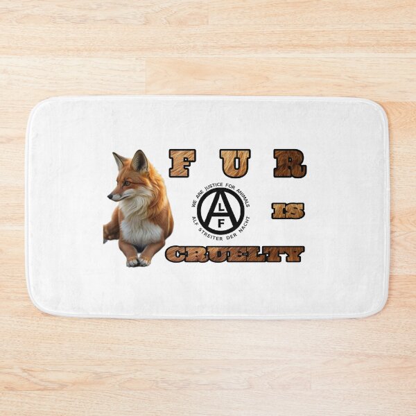 Item preview, Fur is Cruelty designed and sold by VEGANIMAL Shop.