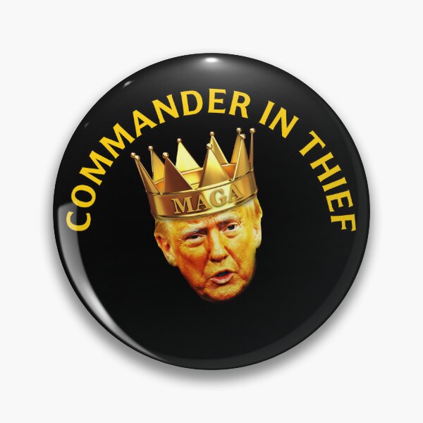 Item preview, Commander In Thief – Crown Trump With Accountability  designed and sold by The Junto Shop.