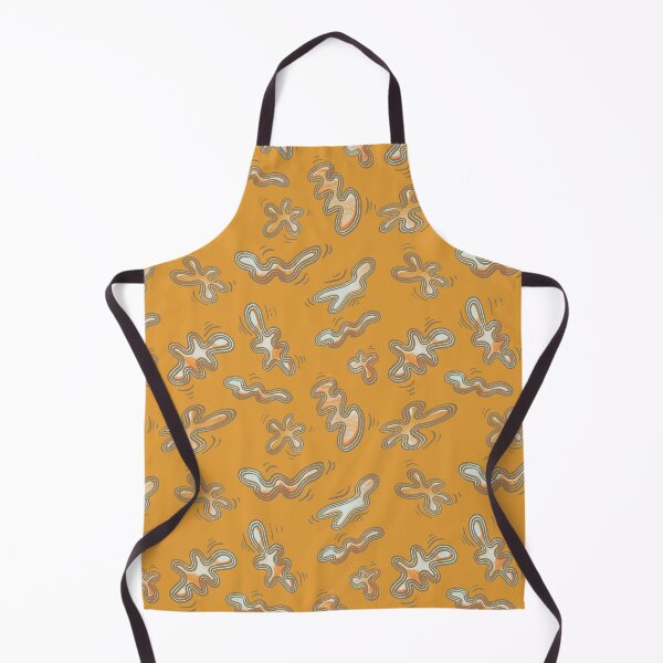 Item preview, Yellow liquid pattern designed and sold by Dorinam.