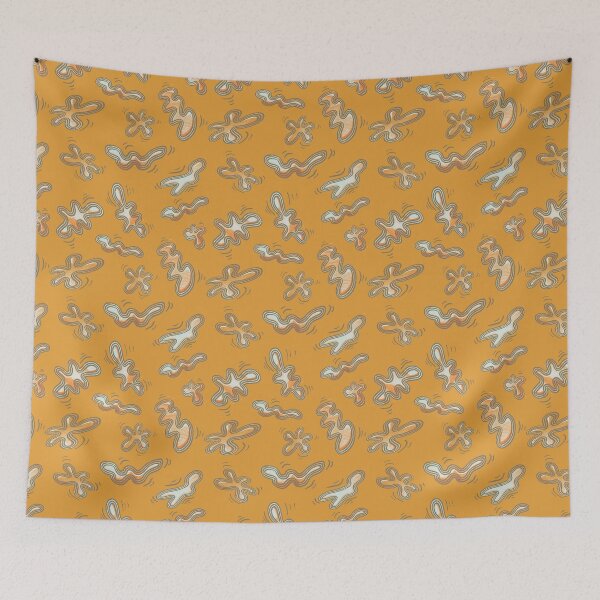 Item preview, Yellow liquid pattern designed and sold by Dorinam.