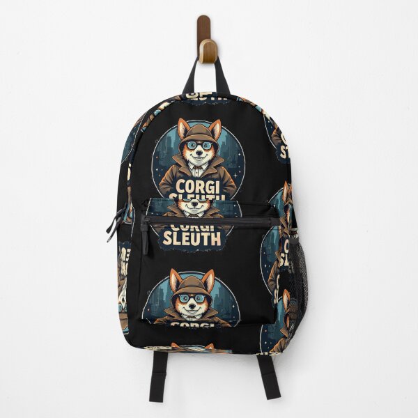 Item preview, Detective Corgi Sleuth – Noir Mystery designed and sold by zoughlal.
