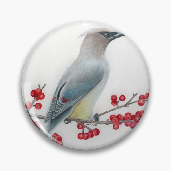 Item preview, Cedar Waxwing designed and sold by Art by Nancy Dennehy.