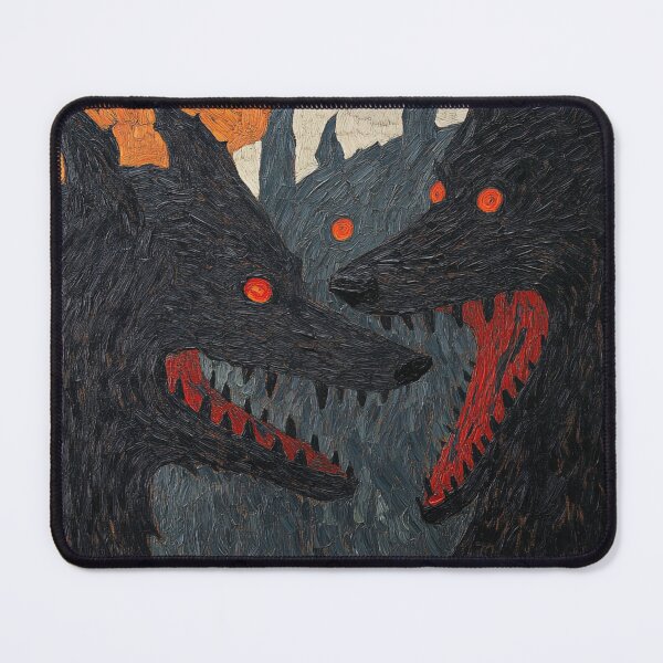 Item preview, Cerberus | Post-impressionist painting style designed and sold by ComicsFactory.