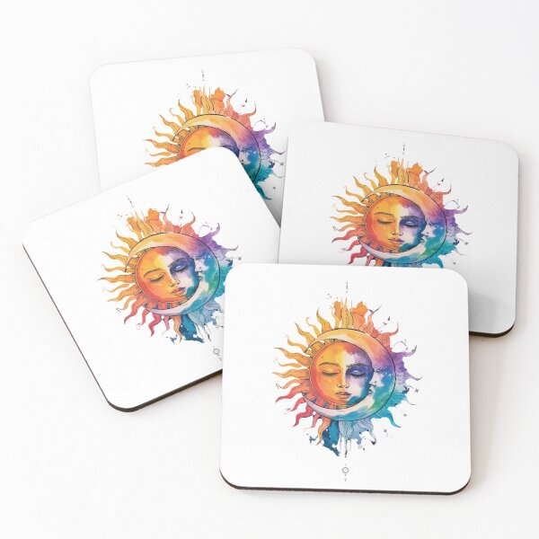 Item preview, Sun and moon sleeping. A tender embrace in the day. designed and sold by FusiTink.