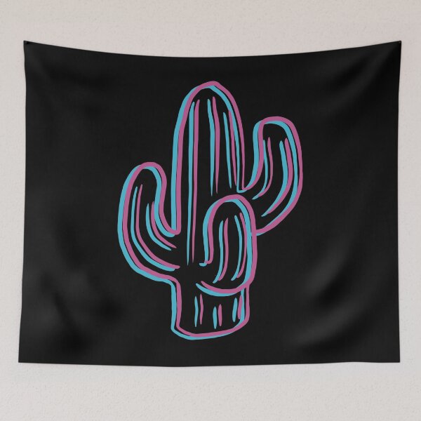 Item preview, Funky Cactus (Black) designed and sold by ashleygates98.