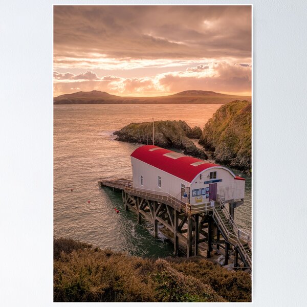 Item preview, St Justinians Lifeboat Station designed and sold by RJDowns.
