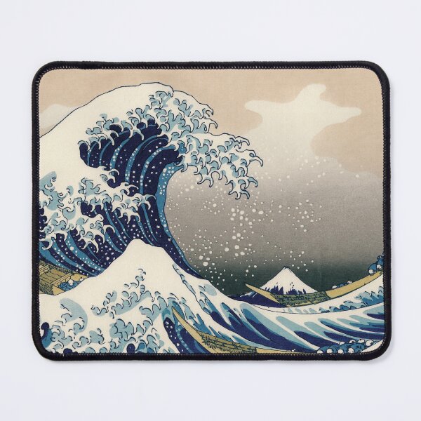Item preview, The Great Wave off Kanagawa - Katsushika Hokusai (Thirty-six Views of Mount Fuji) designed and sold by store-wasabi.
