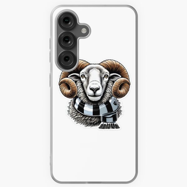 Artikel-Vorschau von Derby Ram Head, designt und verkauft von Final Whistle Art.