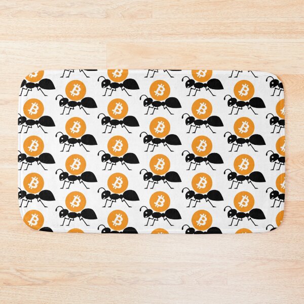 Item preview, Ant Carrying Bitcoin designed and sold by sheprint.