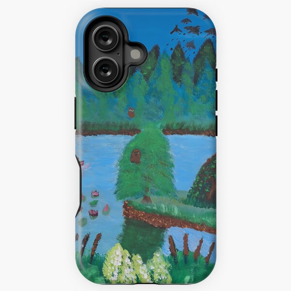 Item preview, Peaceful day at the lake designed and sold by SGrasshoffArt.