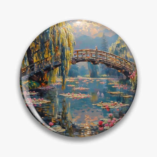 Item preview, Willow Tree Pond 1 designed and sold by Dawn van Doorn.