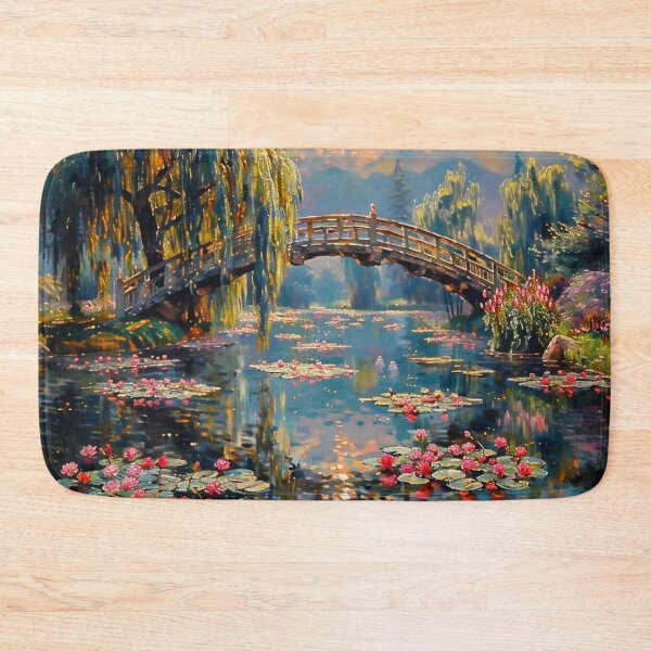 Item preview, Willow Tree Pond 1 designed and sold by Dawn van Doorn.