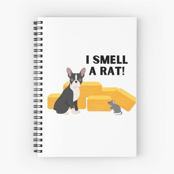 Item preview, Boston Terrier I Smell A Rat Barn Hunt designed and sold by Mop Dog Designs.