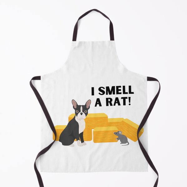 Item preview, Boston Terrier I Smell A Rat Barn Hunt designed and sold by Mop Dog Designs.