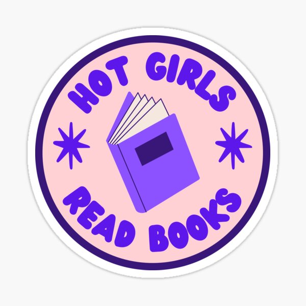 Item preview, Hot Girls Read Books, Bookish Babe designed and sold by Koticmak Store.