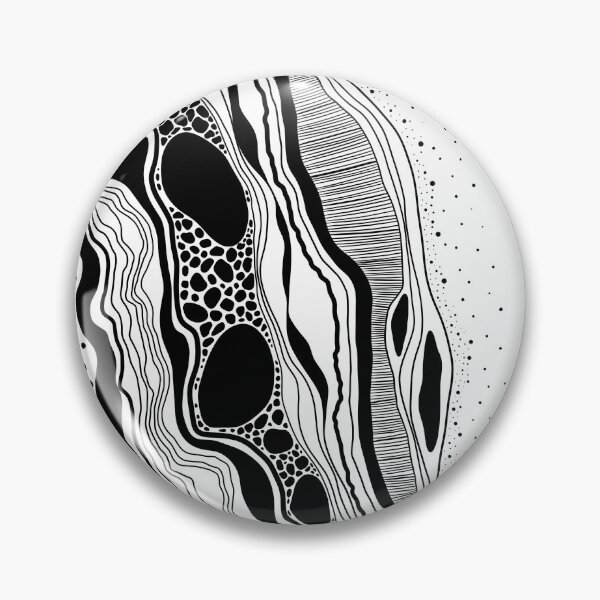 Item preview, Tree Rings | Black and White Abstract Minimalism | Bold Nature Print designed and sold by lsimkins.