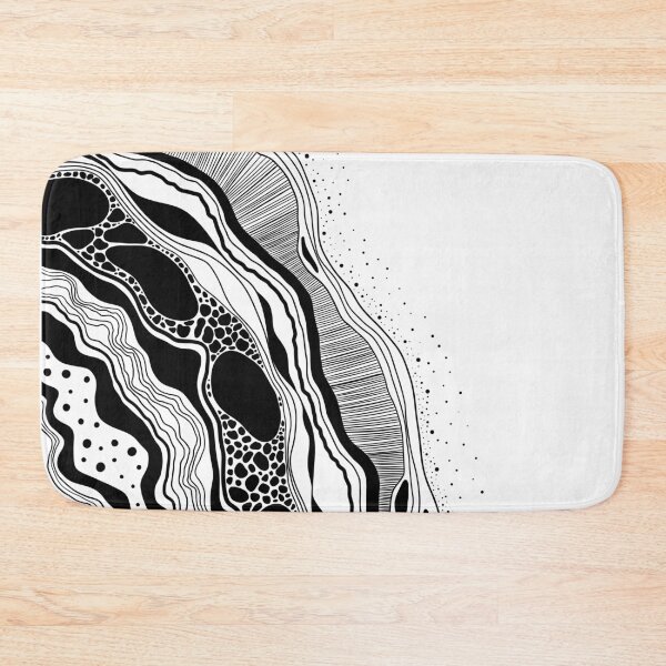 Item preview, Tree Rings | Black and White Abstract Minimalism | Bold Nature Print designed and sold by lsimkins.