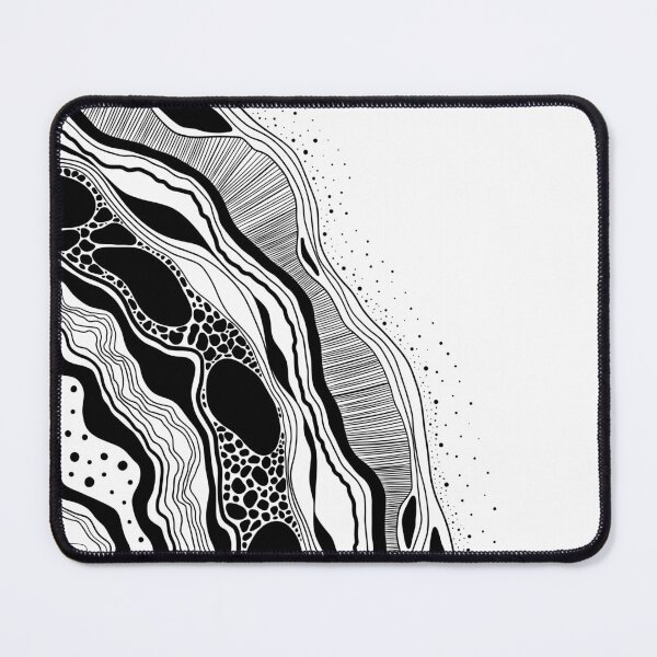 Item preview, Tree Rings | Black and White Abstract Minimalism | Bold Nature Print designed and sold by lsimkins.