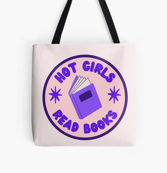 Item preview, Hot Girls Read Books, Bookish Babe designed and sold by Koticmak Store.