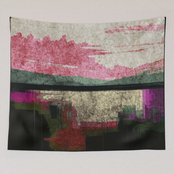 Item preview, Abstract landscape designed and sold by kinpirks.