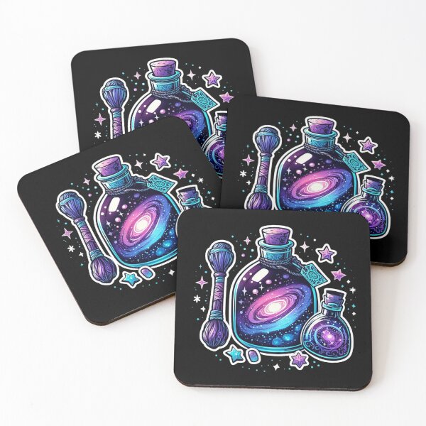 Item preview, Magical Glow Galaxy Potion Bottle: Cosmic & Mystical Art designed and sold by Psycho-Crazy.