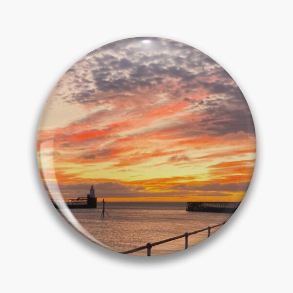 Item preview, Sunrise at the mouth of the River Blyth in Northumberland designed and sold by Violaman.