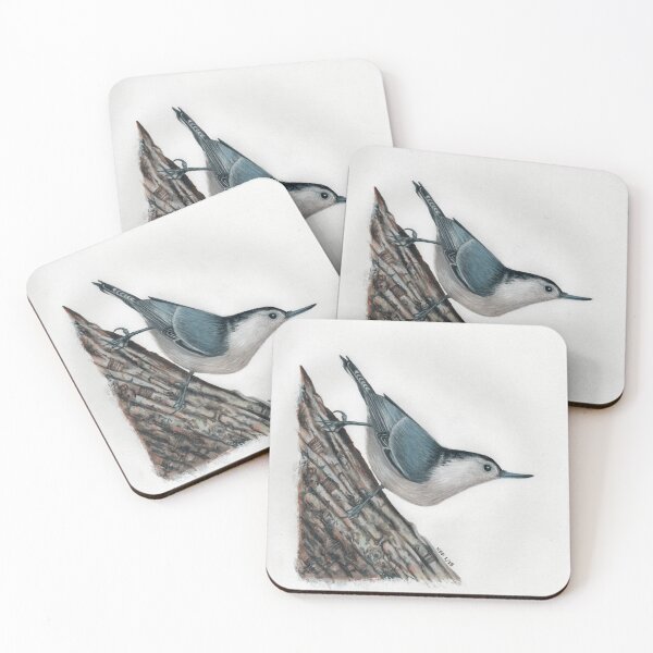 Item preview, White-Breasted Nuthatch designed and sold by Art by Nancy Dennehy.