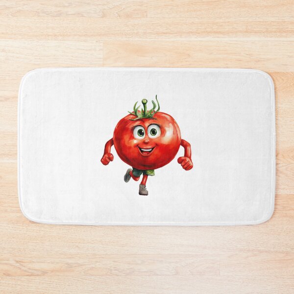 Item preview, Funny Running Tomato designed and sold by Olive and Lily Delights.