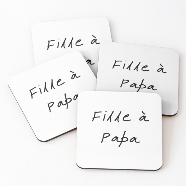 Item preview, Daddy’s Girl – Sweet and Playful Design (text only, in french) designed and sold by VirginieSan.